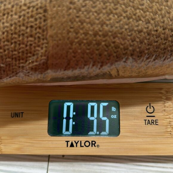 Staccato Tan Open-Front Long Knit Cardigan M/L Oversized Layering Sweater - Picture 11 of 12